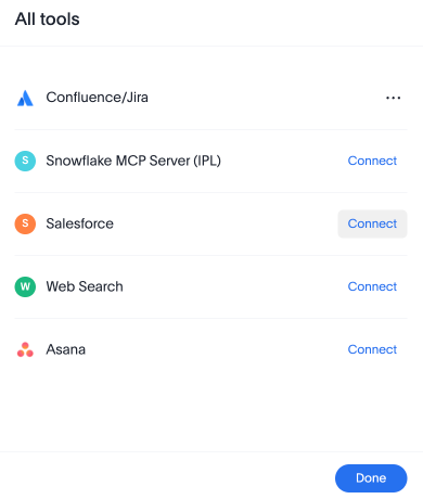 all tools connect